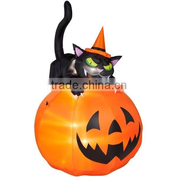 Airblown Halloween Inflatable Big Head Monster, 12' Tall x 7.5' Wide