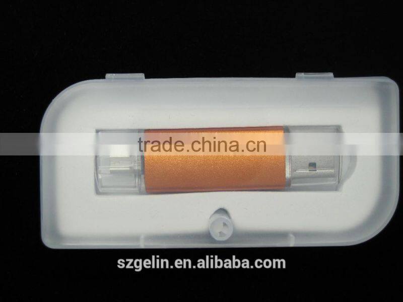 CE ROHS MSDS usb connector 2 in 1 usb cable usb flash