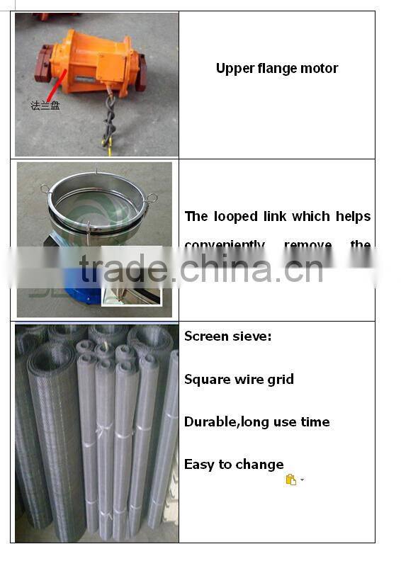 450 type SUS304 medical powder vibrating sieve machine