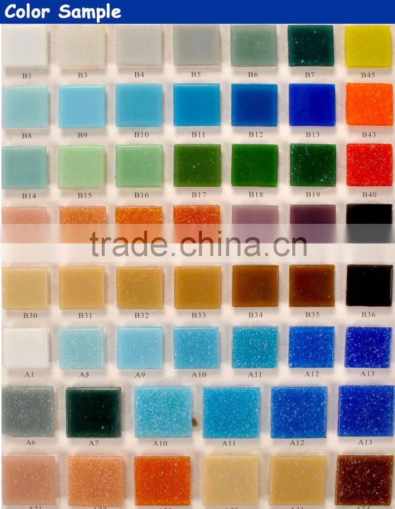 Interior design decoration living glass tile for floor and wall