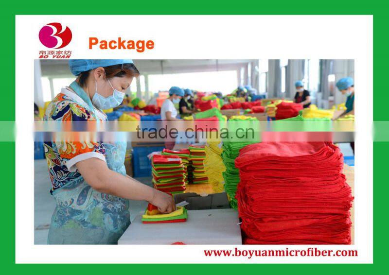 Dish Drying Mat (Heart-shaped Printed Terry Cloth+Stripe Terry Cloth+5mm Sponge)