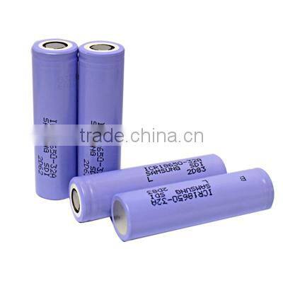 original ICR18650-32A 18650 Samsung 3200mah 18650 li-ion rechargeable battery samsung sdi 18650 battery