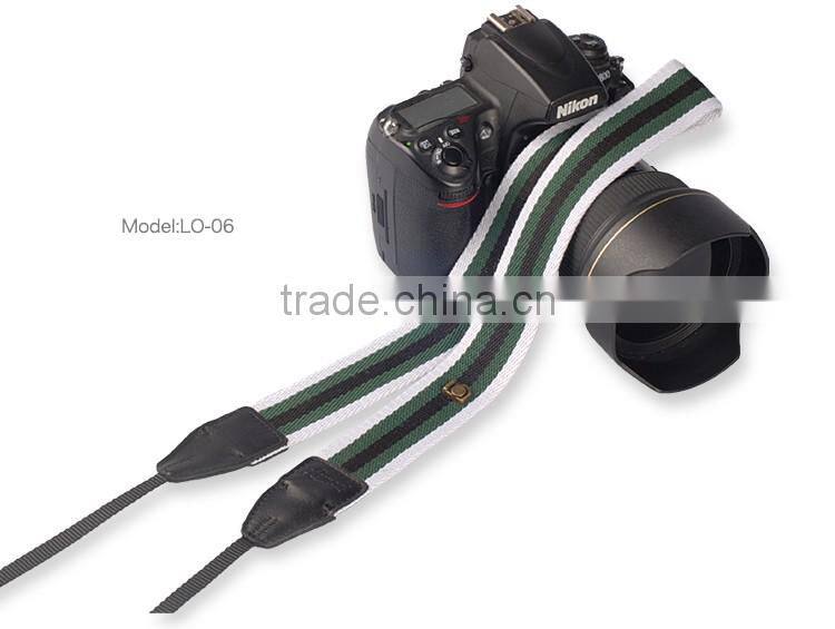 11 styles Universal Colourful Ribbon Pattern D-SLR Camera Strap Shoulder Neck Strap Grip