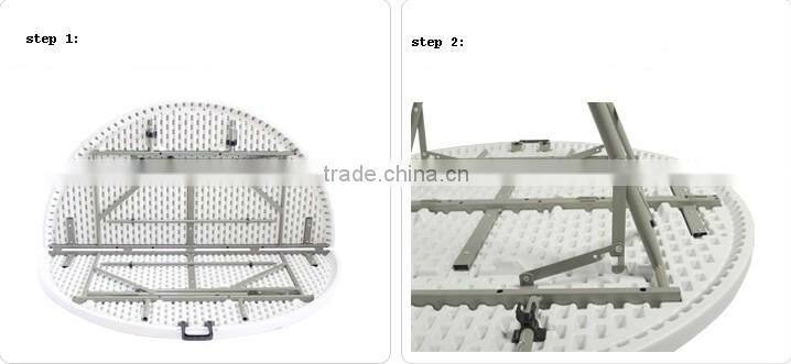 72'' Round Plastic Table