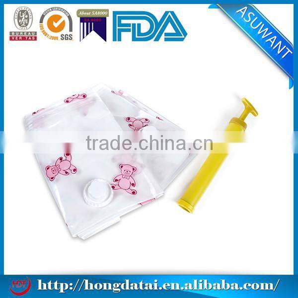 Travel Vacuum Bag / Hand Compression Bag / Travel Compression Bag