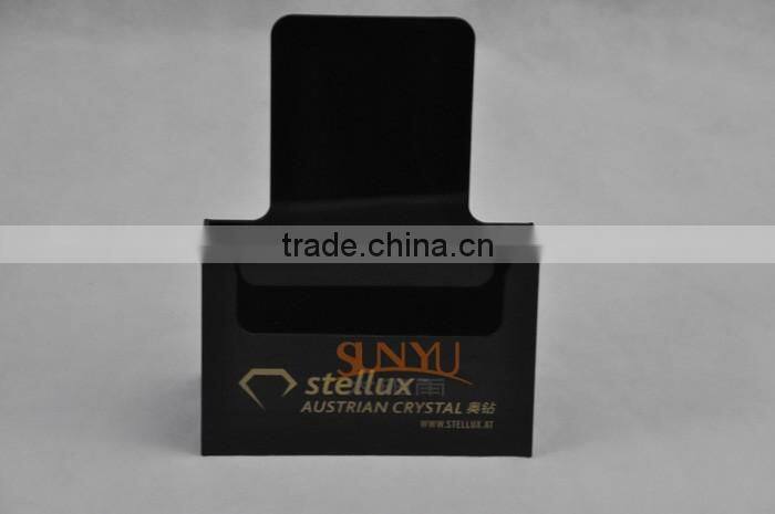 Desktop Colour Balck Acrylic A4 Paper Holder Magazine Rack