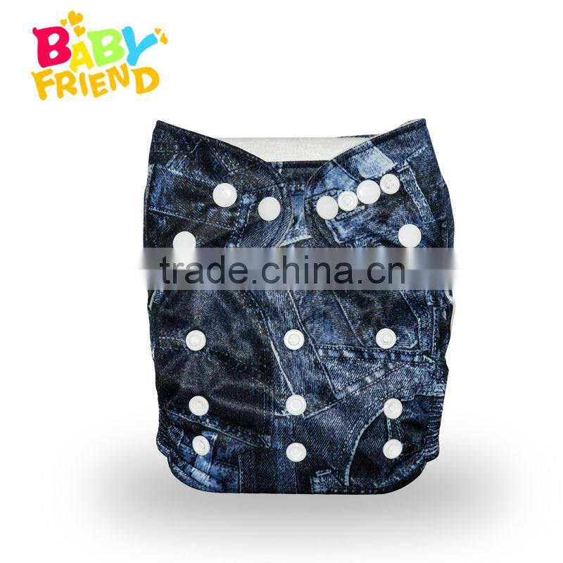 Hot Sale Babyfriend Printed Cloth Diaper,Baby Cloth Diaper