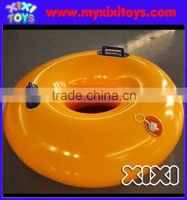 XIXI 4 People Yellow PVC Inflatable Swim Rings