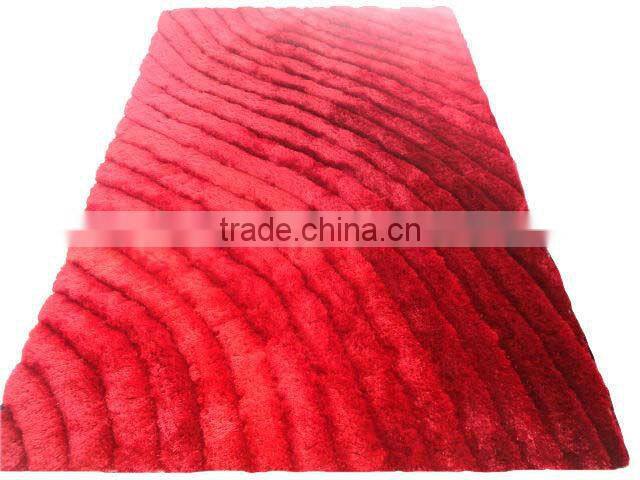 3D rugs for home floor AC-N122 100%Polyester Shaggy carpet