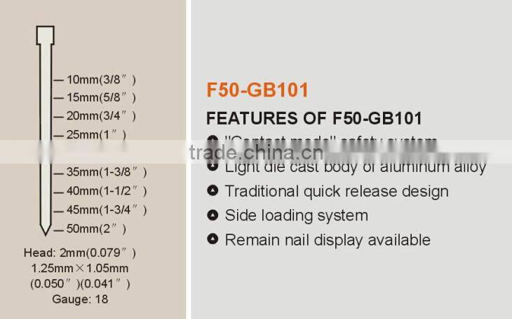 Pneumatic tools F50 Nailer