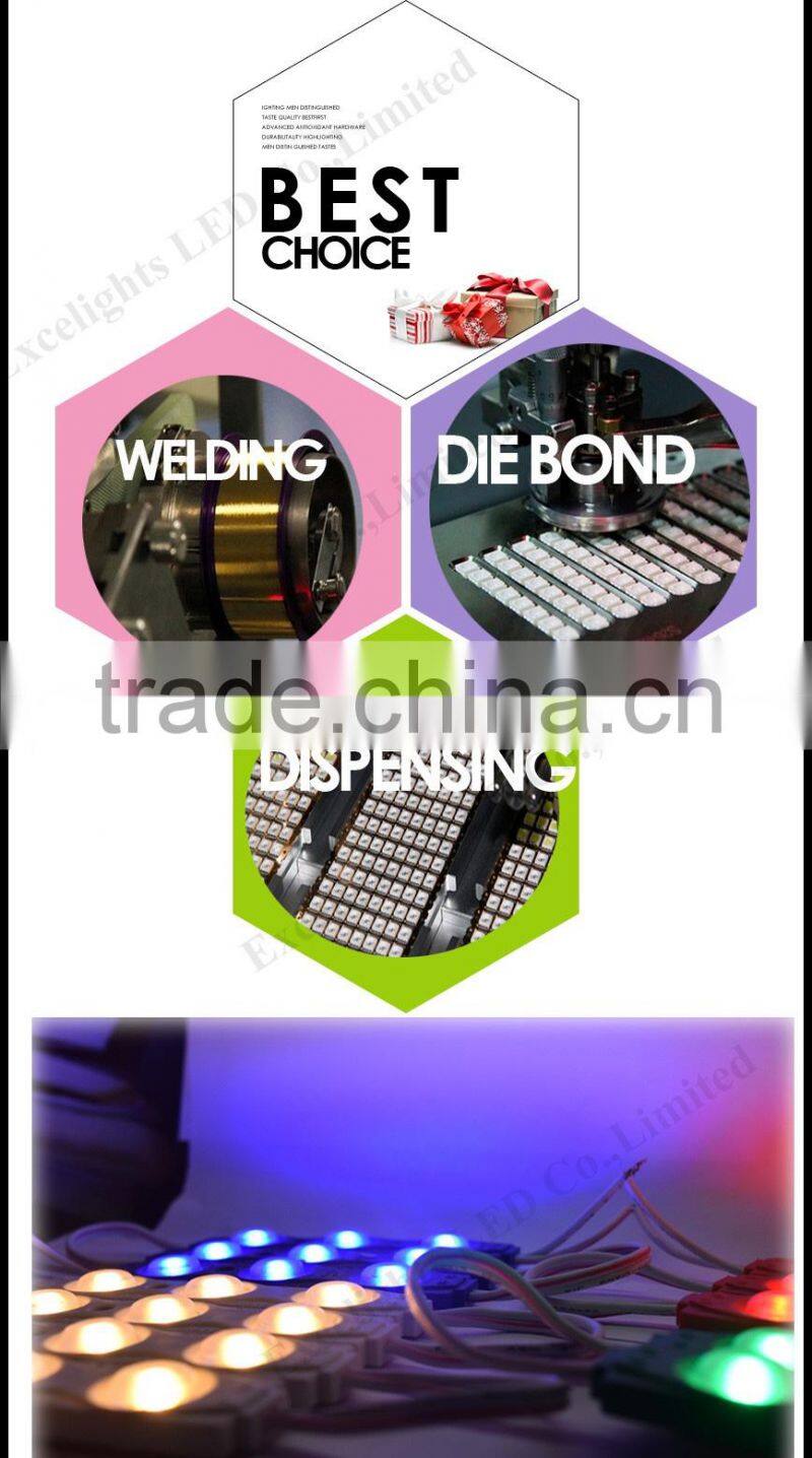 High Quality Waterproof SMD 5050 75*12mm 3 chips LED Module RGB