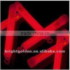 Colorful 6 inches glow in the dark stick china factory