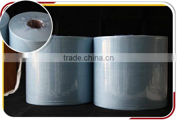 Trustworthy Business No Scratch to Surface White Polypropylene Woodpulp Spunlace Non-Woven