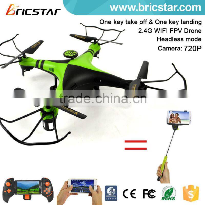Imported toys wholesale remote control big airplane flying toys, quadcopter airplane with camera