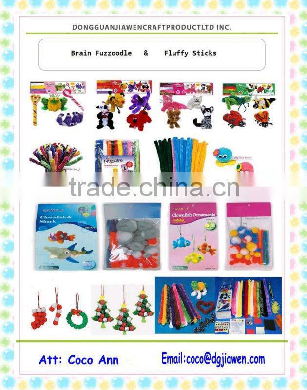 Art And Craft Brown Bump Chenille Stems