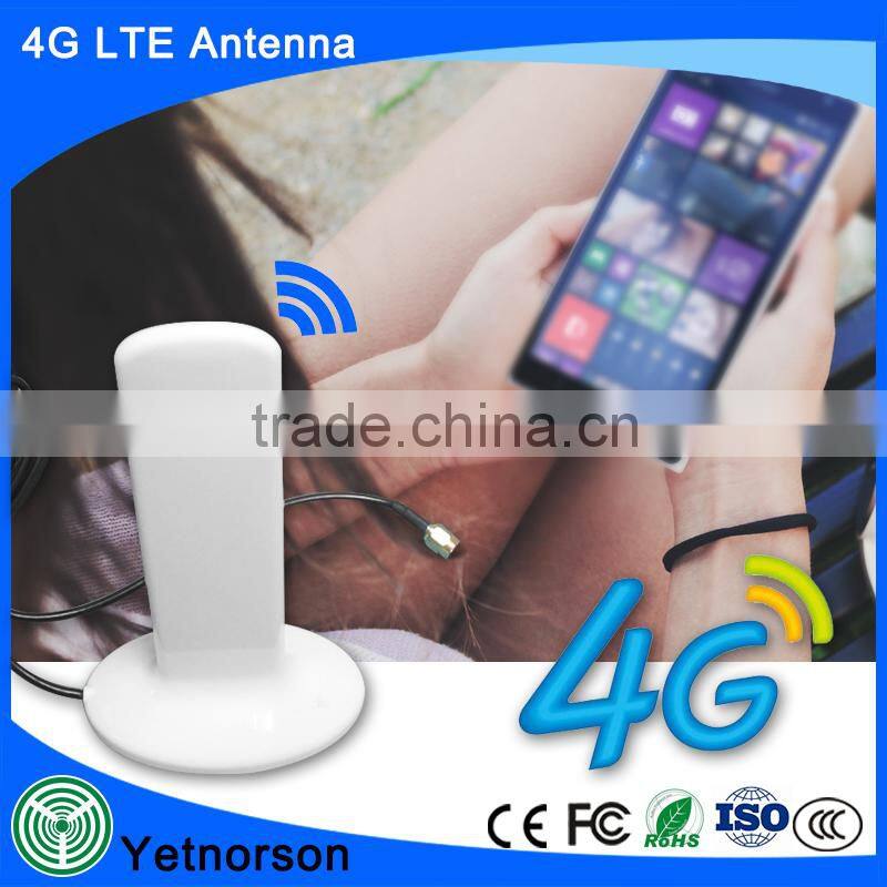 Yetnorson Wide Band Manufactures supply indoor outdoor long range 4G lte external antenna with magnetic base for huawei modem