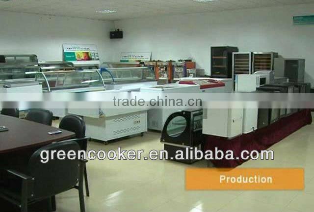 counter top refrigerator display