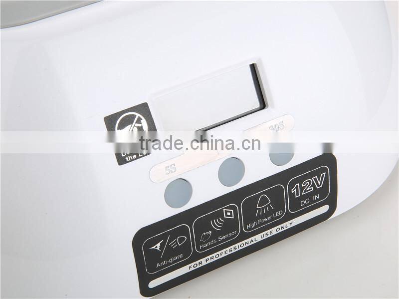 38w uv nail lamp Curing CCFL nail lamp+led nail lamp 38w uv lamp for nail art nail gel