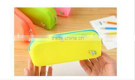 silicone pencil bag
