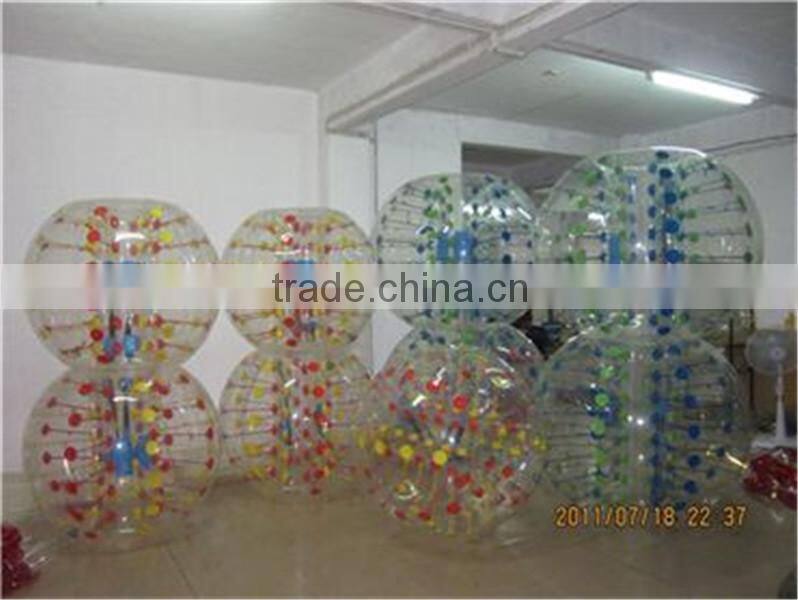 Best selling inflatable body bumper inflatable ball for adult