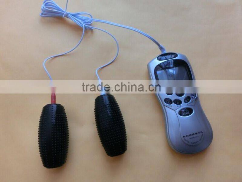 Conductive silicon hands therapy electrode