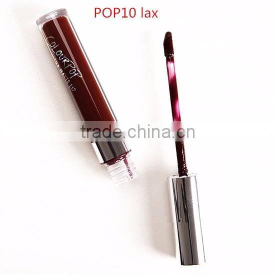 2016 Newest COLORPOP Ultra Matte Lipstick 12 Colors Liquid Lipstick Matte liquid Waterproof colorpop Lip Gloss Lipgloss
