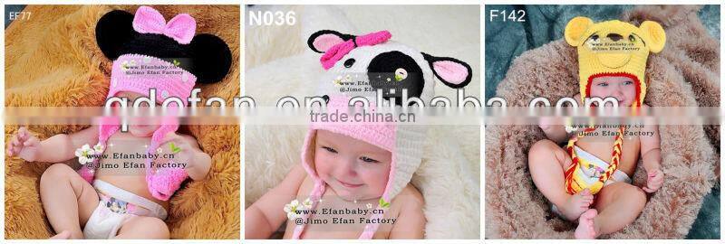 Funky animal style hats baby beanie owl crochet pattern for baby to adults