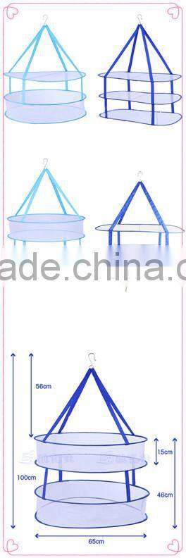 Mesh drying rack laundry clothes drying Folding Metal