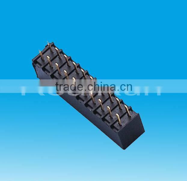 High Quality 2.54mm Pitch Double Row DIP female connector