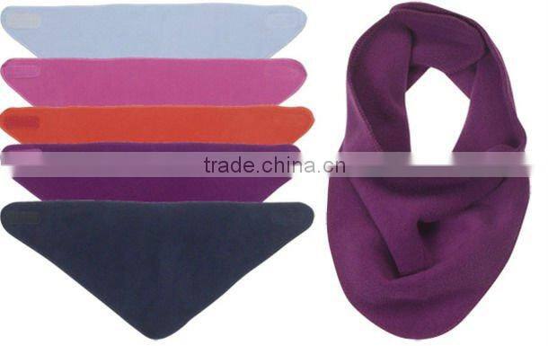 High Quality fashionable red Polar Fleece headband With Customer Logo
