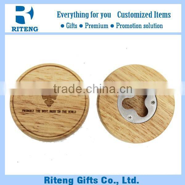 Promotion Advertising Metal Opener Coaster