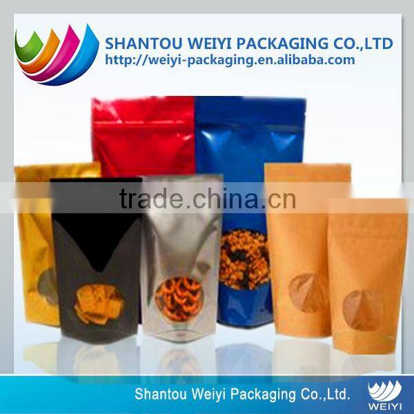 wholesale Aluminium Foil Paper Snack Food Packaging Bags