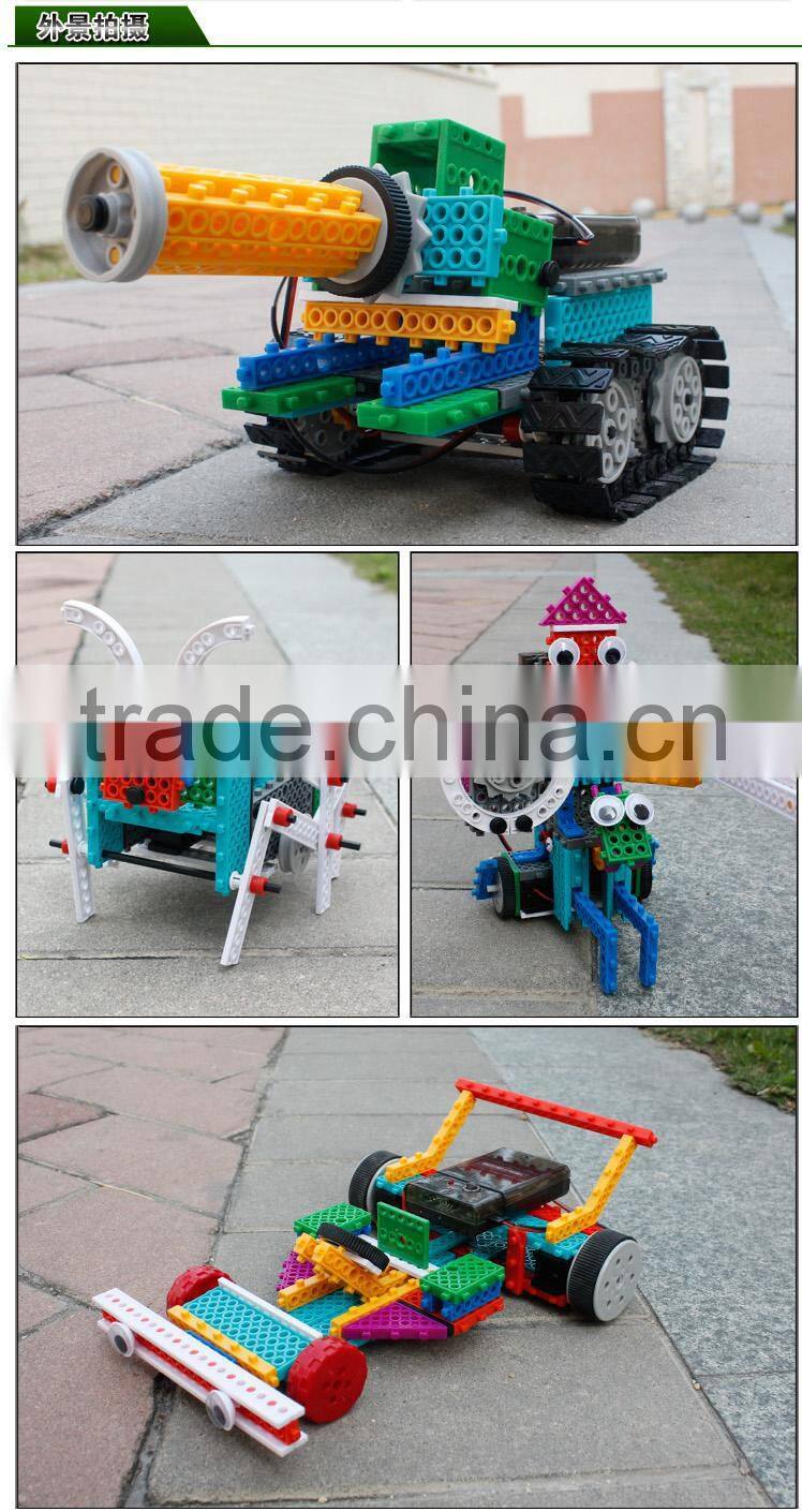 Longyeah rc four channel 4 in 1 tank educational game for kindergarten