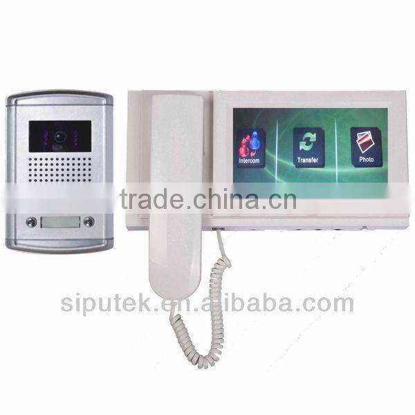 Commax touch key TCP IP outdoor android system for housing estate or card touch key outdoor monitor and micphone