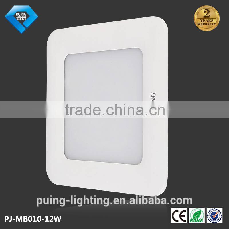 square led panel light SMD 2835 6W 9W,12W milky diffuser led light panel