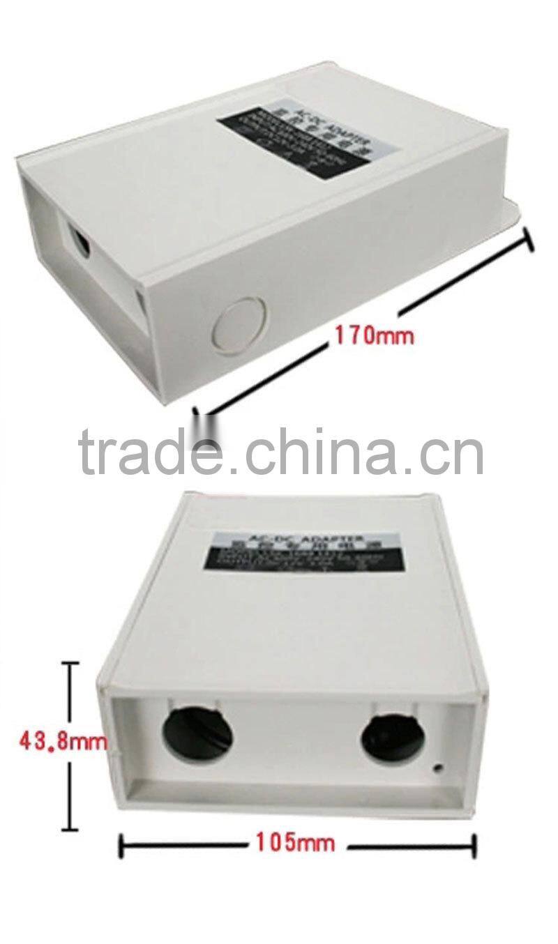 Waterproof Outdoor Power Supply 110V 220V AC to 12V 3A for cctv camera