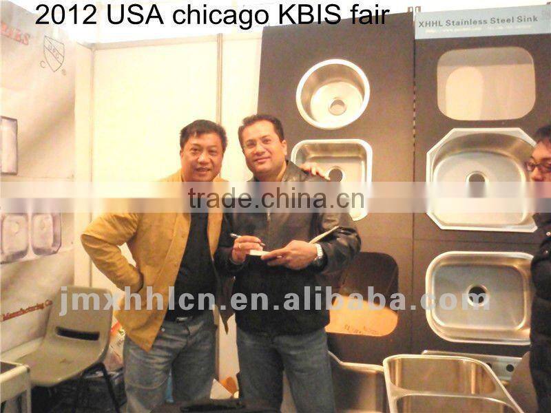 stainless steel Topmount handmade sink 3318A