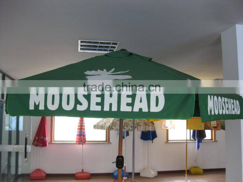 Moosemead UV and PU coating for outdoor use promotional patio umbrella China Large patio umbrella parts, for sale/garden umbrell