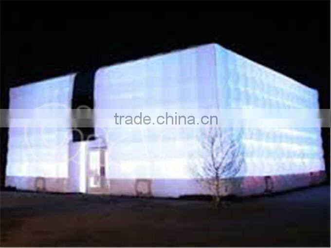 Wholesale cheap inflatable party tent with led light price for sale