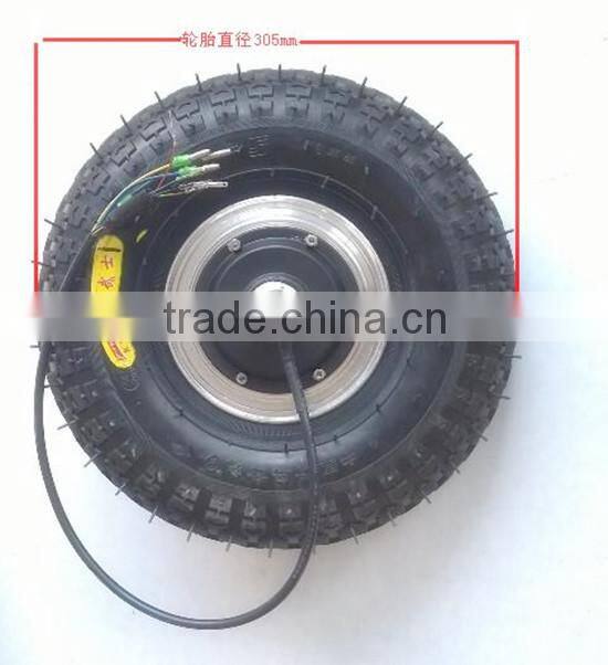 12 inch double single shaft tubeless scooter motor wheelchair motor electric bicycle motor