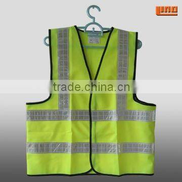 hi visibility reflective safety jacket