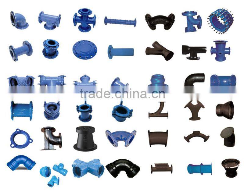 Flange ductile iron pipe fittings