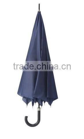 23 inch long stick logo cheapest factory business umbrella