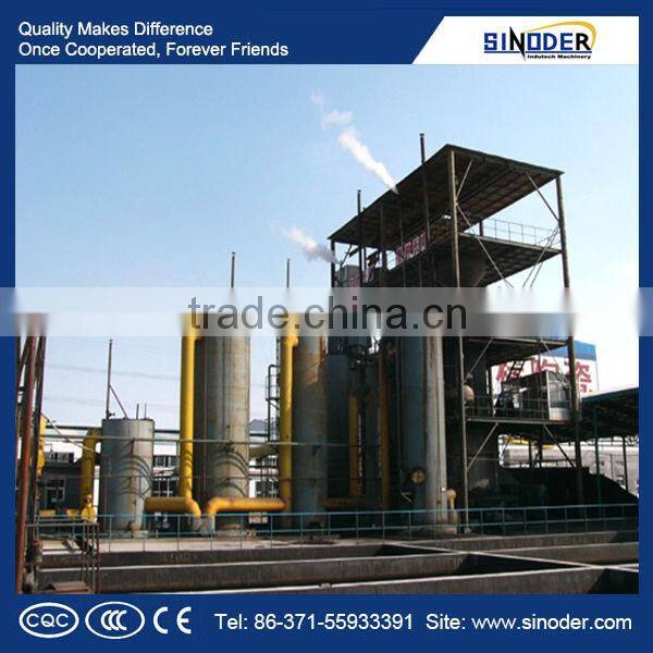 biomass gasifier stove uses air and vapor as the gasifying agents to produce mixed gas.