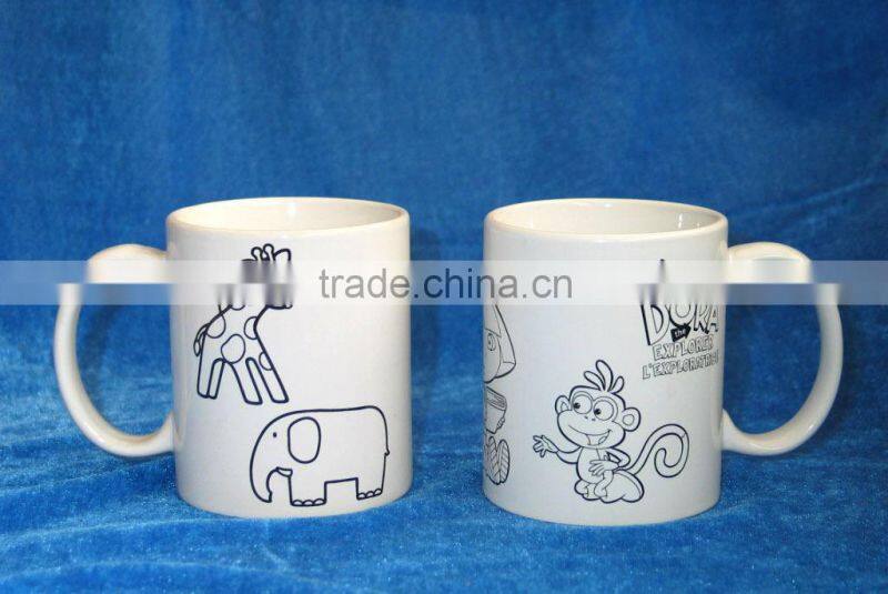 11oz Stoneware Drawing Mug for Premiums