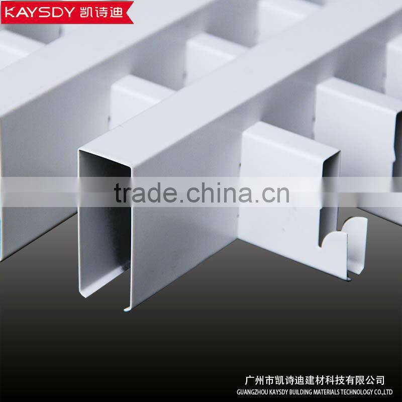 metal ceiling design,open metal grid aluminum suspended ceiling