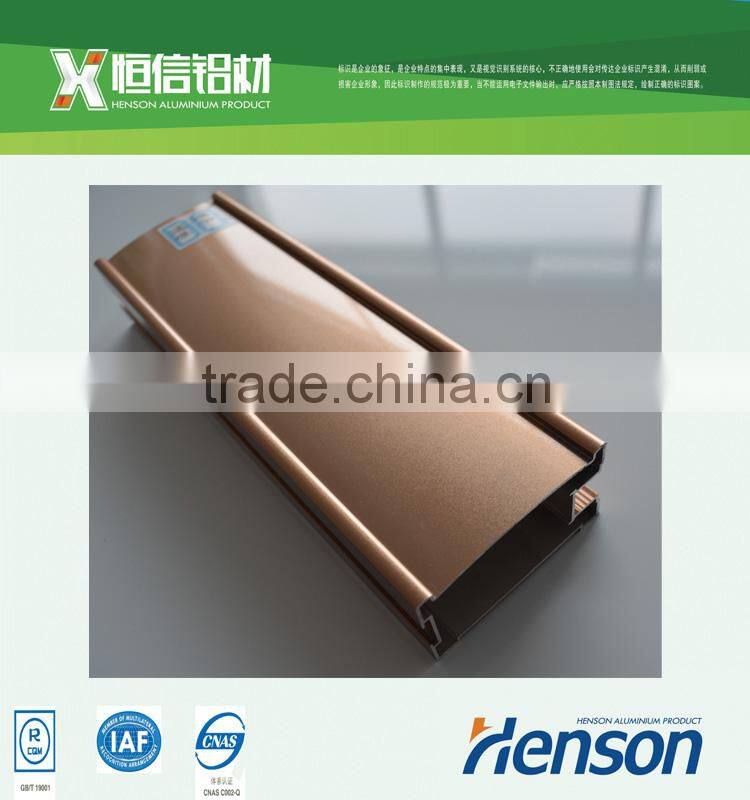 Extruded aluminium profile