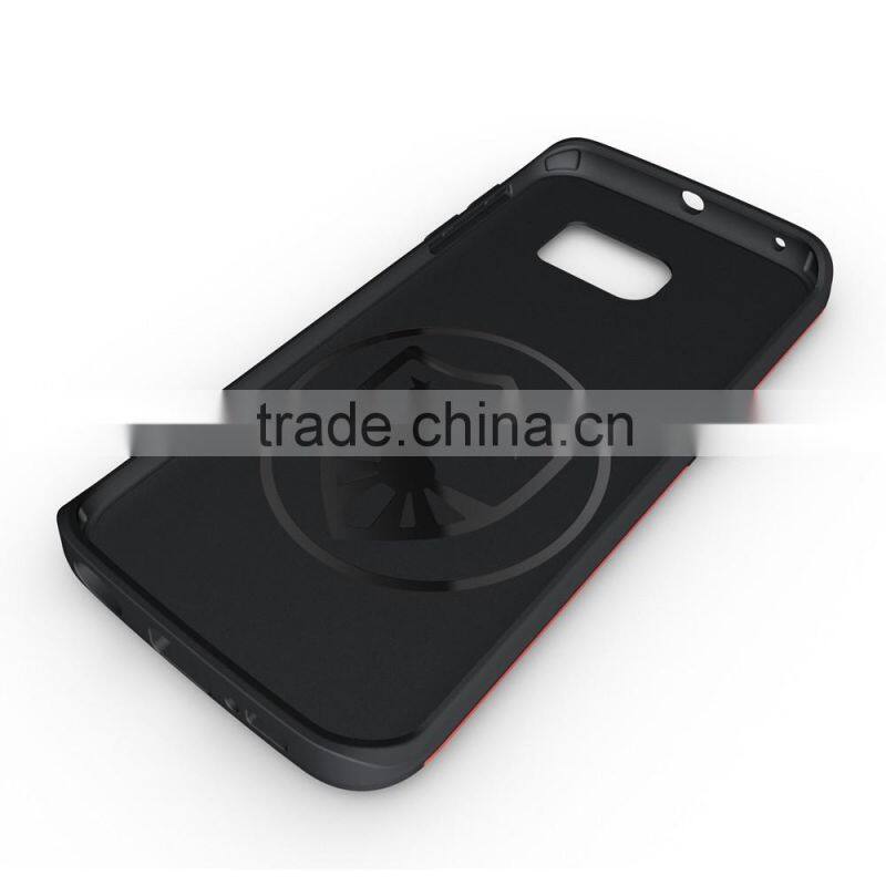2 IN 1 hybrid armor case for Sumsung S6 edge great protector for your love phone