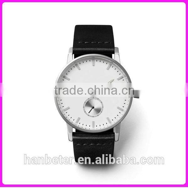 Newest design oem women watches 2016 custom made watches with calf leather