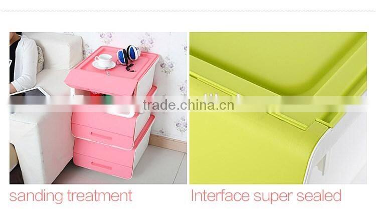 Multipurpose superposable colorful storage box